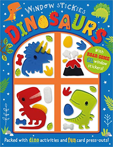 Imagen de archivo de Window Stickies Dinosaurs a la venta por Lakeside Books