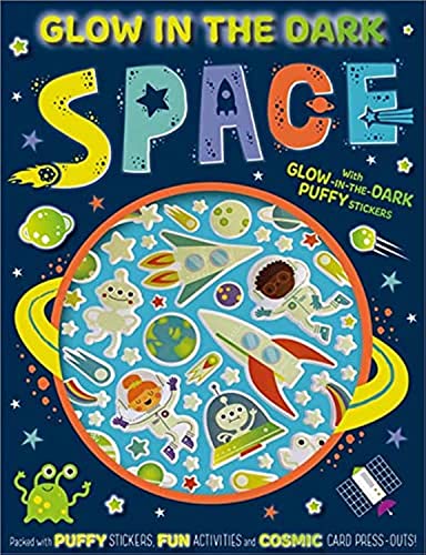 Stock image for Glow In The Dark Puffy Stickers: Space for sale by Books Puddle