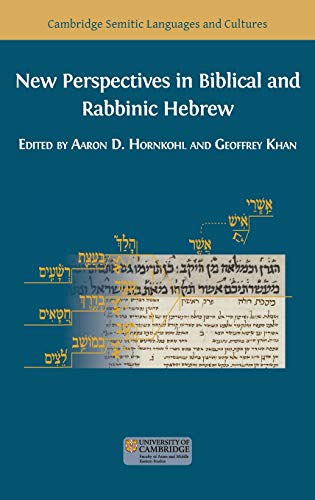 9781800641655: New Perspectives in Biblical and Rabbinic Hebrew