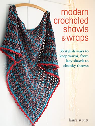 Stock image for Modern Crocheted Shawls and Wraps: 35 stylish ways to keep warm, from lacy shawls to chunky throws for sale by WorldofBooks