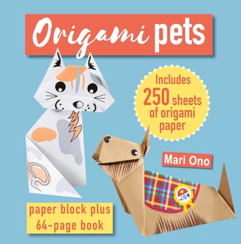 Beispielbild fr Origami Pets: Paper block plus 64-page book zum Verkauf von AwesomeBooks