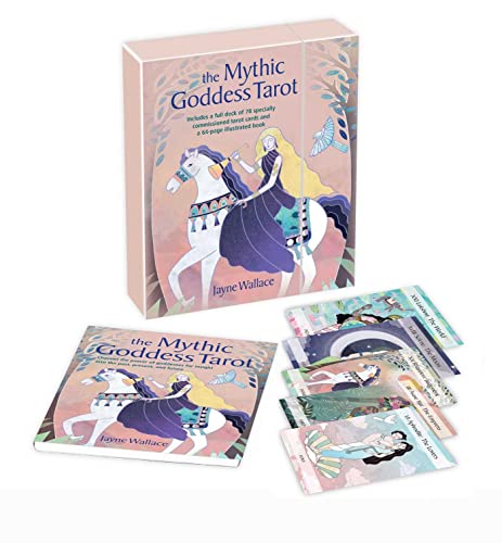 Stock image for The Mythic Goddess Tarot: Includes a full deck of 78 specially commissioned tarot cards and a 64-page illustrated book for sale by Bookoutlet1