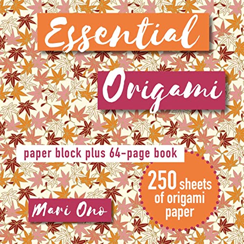 Stock image for Essential Origami: Paper block plus 64-page book for sale by Bookoutlet1
