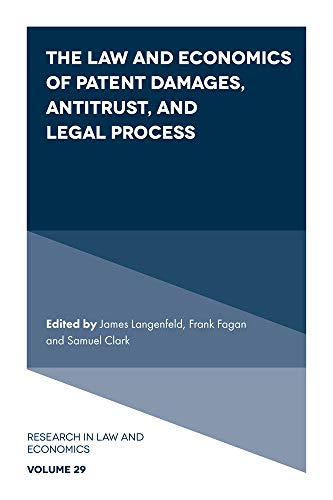 Stock image for The Law and Economics of Patent Damages, Antitrust, and Legal Process (Research in Law and Economics) for sale by BooksRun