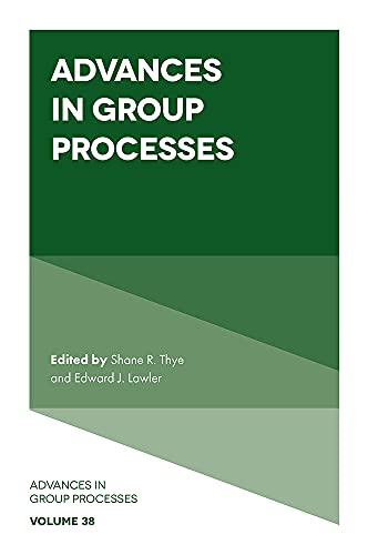 Stock image for Advances in Group Processes for sale by Buchpark