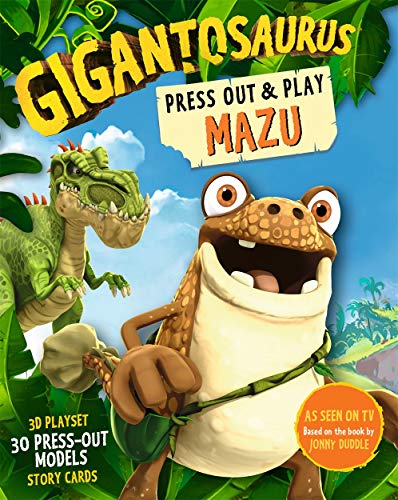 Beispielbild fr Gigantosaurus: Press Out and Play MAZU: A 3D playset with press-out models and story cards! zum Verkauf von AwesomeBooks