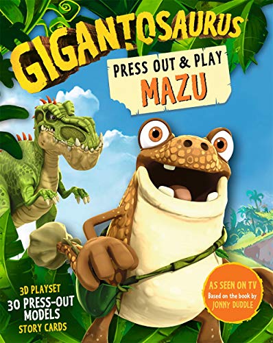 Stock image for Gigantosaurus: Press Out and Play MAZU: A 3D playset with press-out models and story cards! for sale by AwesomeBooks