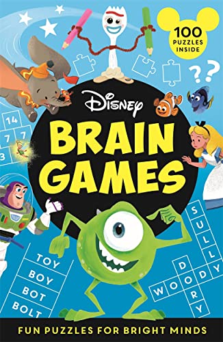 Stock image for Disney Brain Games: Fun puzzles for bright minds for sale by WorldofBooks