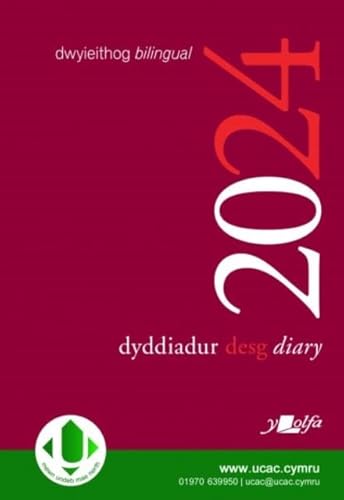 Beispielbild fr Dyddiadur Desg y Lolfa 2024 A4 Desk Diary zum Verkauf von Monster Bookshop