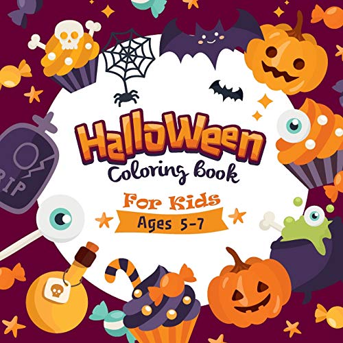 Stock image for The Halloween Coloring Book For Kids: Halloween Coloring and Activity Book: Children Coloring Workbooks for Kids: Boys, Girls and Toddlers Ages 2-4, 4 for sale by GreatBookPrices