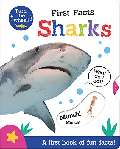 Stock image for First Facts Sharks (Move Turn Learn (Turn-the-Wheel Books)) for sale by GF Books, Inc.