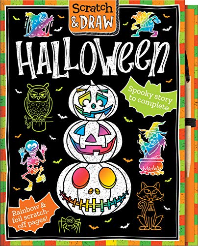 Imagen de archivo de Scratch and Draw Halloween a la venta por Blackwell's