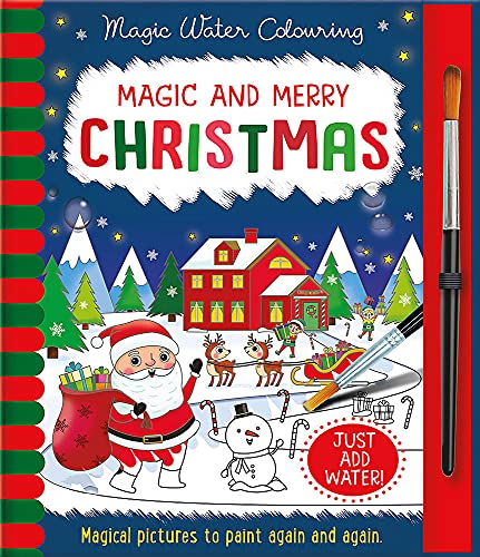 Imagen de archivo de Magic and Merry - Christmas, Mess Free Activity Book (Magic Water Colouring) a la venta por AwesomeBooks