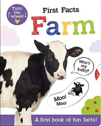 Stock image for First Facts Farm (Move Turn Learn (Turn-the-Wheel Books)) for sale by WorldofBooks