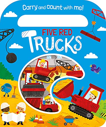 Stock image for Five Red Trucks (Count and Carry Board Books) for sale by HPB-Ruby