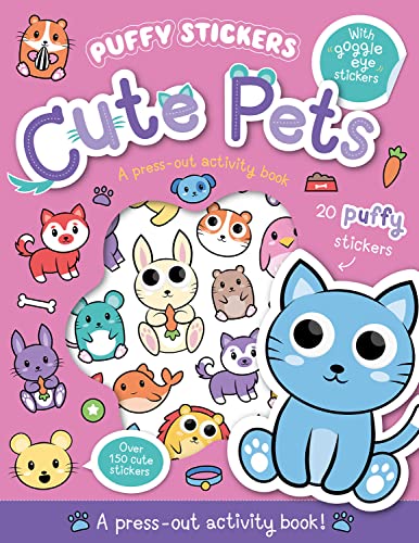 Immagine dell'editore per Puffy Sticker Cute Pets (Wobbly-Eye Puffy Sticker Activity) venduto da Bahamut Media