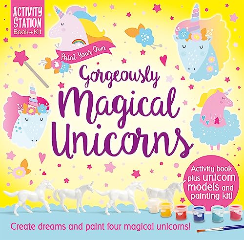 9781801057158: Paint Your Own Gorgeous Unicorns (Activity Station Gift Boxes)