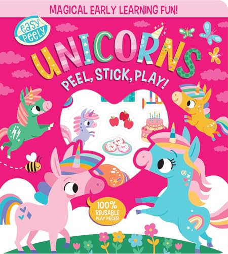 Stock image for Easy Peely Unicorns - Peel, Stick, Play! for sale by GreatBookPrices