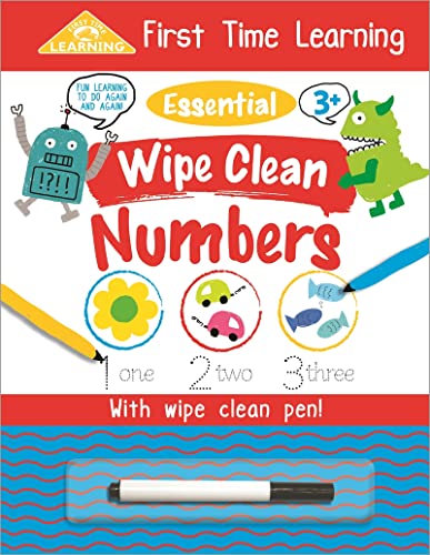 Imagen de archivo de First Time Learning: Wipe Clean Numbers a la venta por WorldofBooks