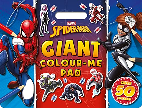 Beispielbild fr Marvel Spider-Man: Giant Colour Me Pad zum Verkauf von WorldofBooks