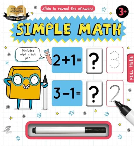 Stock image for Help with Homework: Simple Math-Wipe-Clean Workbook Includes Wipe-Clean Pen for sale by Decluttr