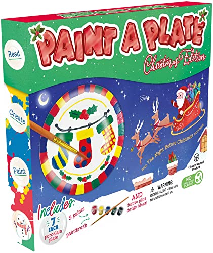 Beispielbild fr Paint a Plate Christmas Edition Format: Kit zum Verkauf von INDOO