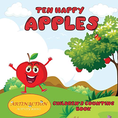 9781801159821: Ten Happy Apples: Children's counting book