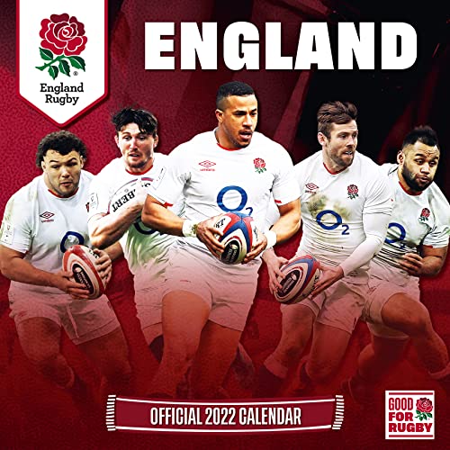 Stock image for The Official England Rugby Union Calendar 2022 Square for sale by Ergodebooks