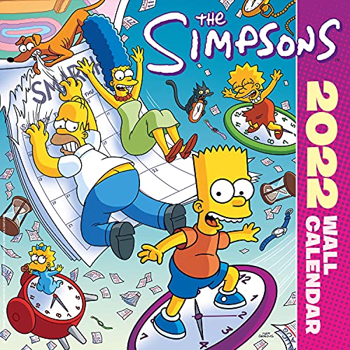 9781801222662: Official The Simpsons 2022 Calendar - Month To View Square Wall Calendar (The Official Simpsons Square Calendar 2022)