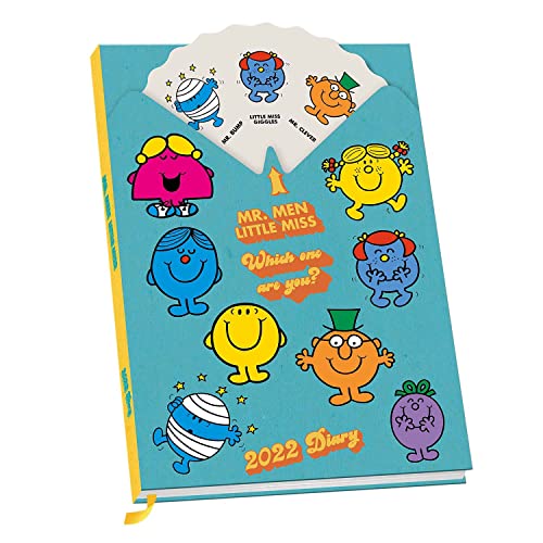 9781801223010: Official Mr Men & Little Miss Spinning Wheel 2022 Diary - Week To View A5 Size Diary (The Official Mr Men & Little Miss Spinning Wheel A5 Diary)