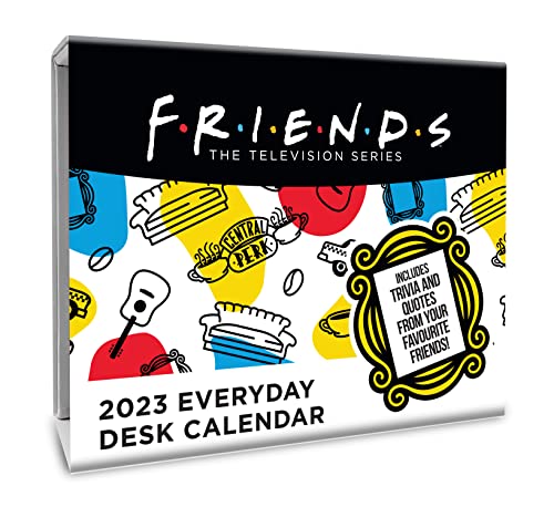 Beispielbild fr Friends 2023 Desk Calendar, Page A Day Formatted Calendar, Official Product zum Verkauf von WorldofBooks