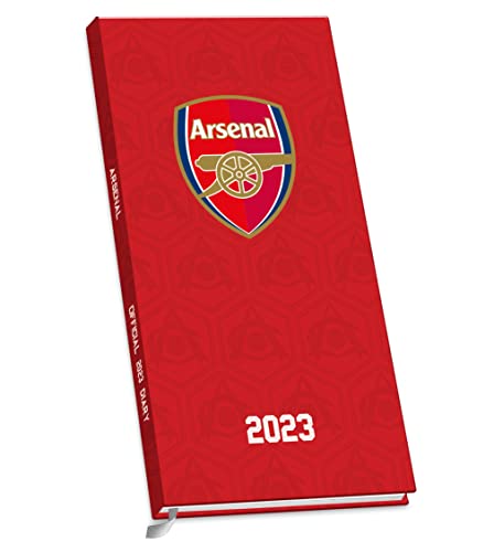 Beispielbild fr Arsenal FC 2023 Diary, Week To View Pocket Size Diary, Official Product zum Verkauf von WorldofBooks