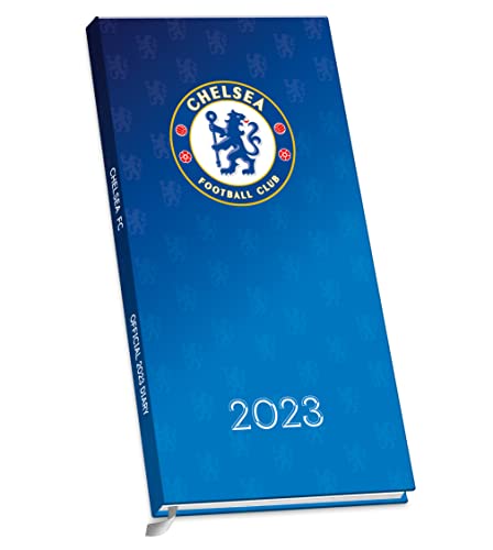 Beispielbild fr Chelsea FC 2023 Diary, Week To View Pocket Size Diary, Official Product zum Verkauf von WorldofBooks