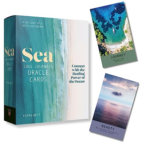 9781801290739: Sea Soul Journeys Oracle Cards: A 48 Card Deck with Guidebook - Connect with the Healing Power of the Ocean