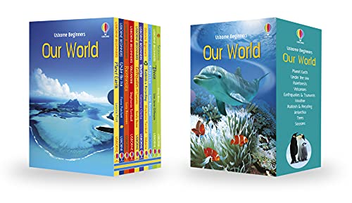 9781801310222: Usborne Beginners Series Our World Collection 10 Books Box Set (Seasons, Trees, Antartica,Rubbish & Recycling, Weather, Earthquakes & Tsunamis, Volcanoes,Rainforests,Under the Sea, Planet Earth) (Hardcover)