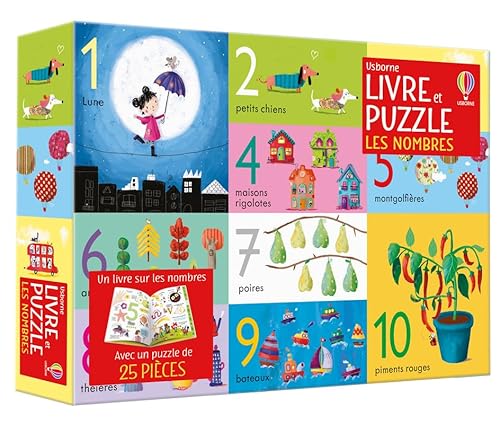 Beispielbild fr Les nombres - Coffret Livre et puzzle zum Verkauf von Gallix