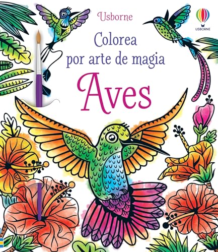 Imagen de archivo de AVES COLOREA POR ARTE DE MAGIA a la venta por Agapea Libros