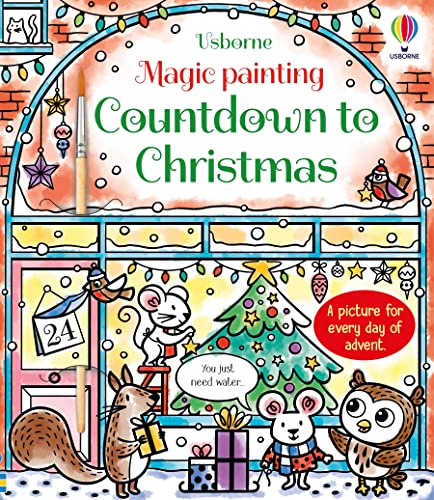 9781801319096: Magic Painting Countdown to Christmas (Magic Painting Books)