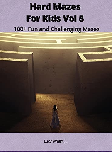 Stock image for Hard Mazes For Kids Vol 5: 100+ Fun and Challenging Mazes for sale by Buchpark