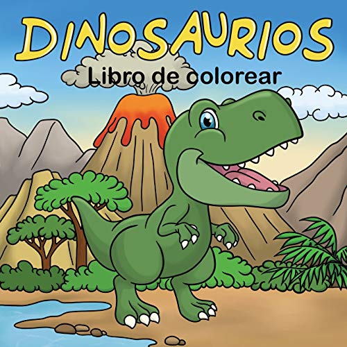 Stock image for Dinosaurios Libro de Colorear (Spanish Edition) [Soft Cover ] for sale by booksXpress