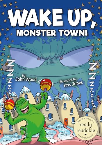 Beispielbild fr Wake Up, Monster Town! (BookLife Accessible Readers) zum Verkauf von WorldofBooks