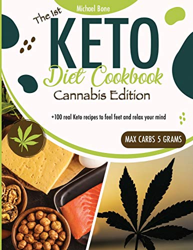 Stock image for Keto Diet Cookbook Cannabis Edition: +100 real keto recipes to feel fit and relax your mind (Black and White) (3) for sale by Revaluation Books