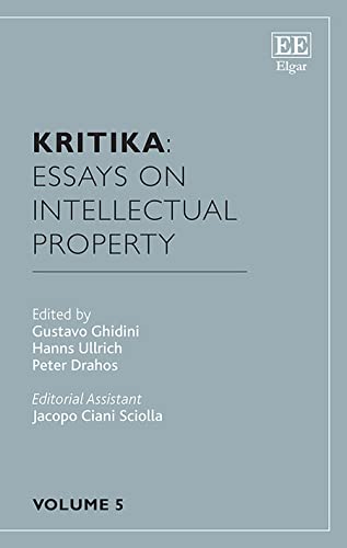 Stock image for Kritika: Essays on Intellectual Property - Volume 5 for sale by PBShop.store UK