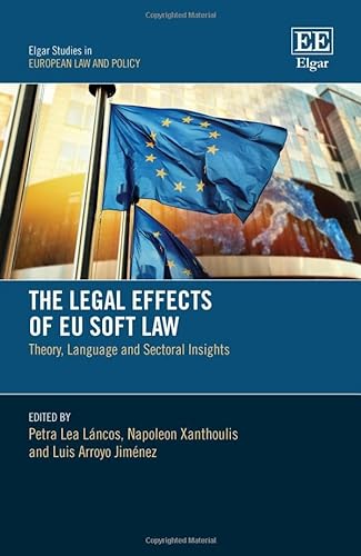Imagen de archivo de The Legal Effects of EU Soft Law - Theory, Language and Sectoral Insights a la venta por PBShop.store UK