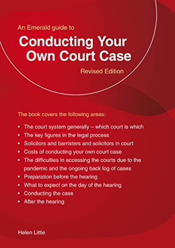 Stock image for Conducting Your Own Court Case for sale by GreatBookPrices