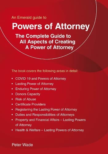 Beispielbild fr An Emerald Guide to Powers of Attorney zum Verkauf von Blackwell's