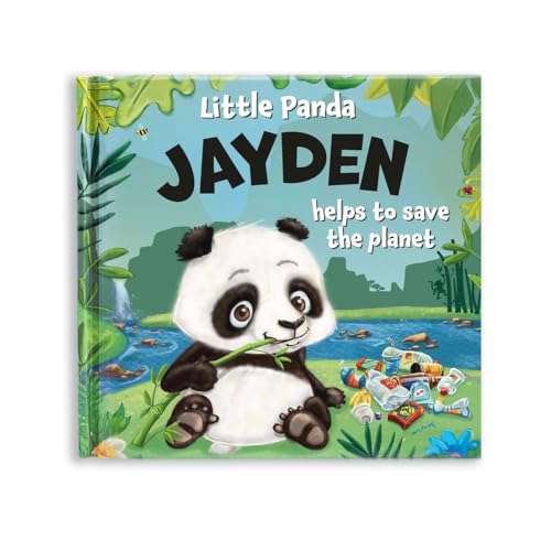 Imagen de archivo de Personalised Childrens Storybook - Little Panda Helps to Save the Planet (Jayden) a la venta por WorldofBooks