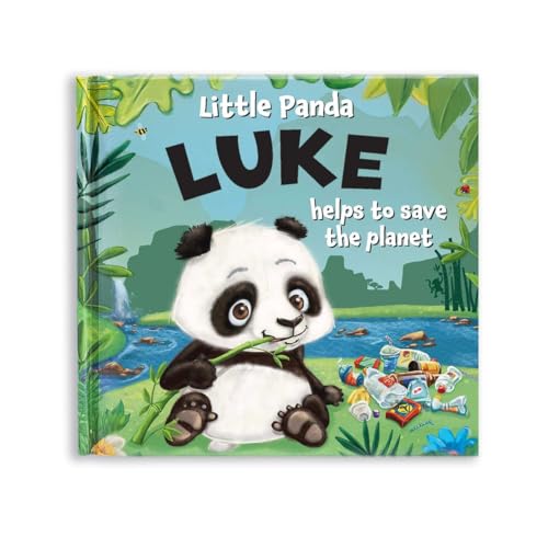 Imagen de archivo de Personalised Childrens Storybook - Little Panda Helps to Save the Planet (Luke) a la venta por AwesomeBooks