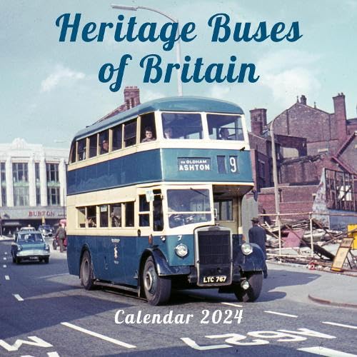 Stock image for Heritage Buses of Britain Calendar 2024 for sale by Grand Eagle Retail