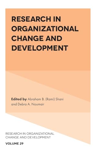 Beispielbild fr Research in Organizational Change and Development. Volume 29 zum Verkauf von Blackwell's